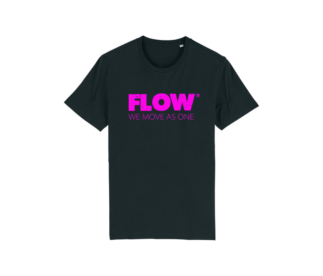 Updog - Black - FLOW WE MOVE AS ONE - PINK
